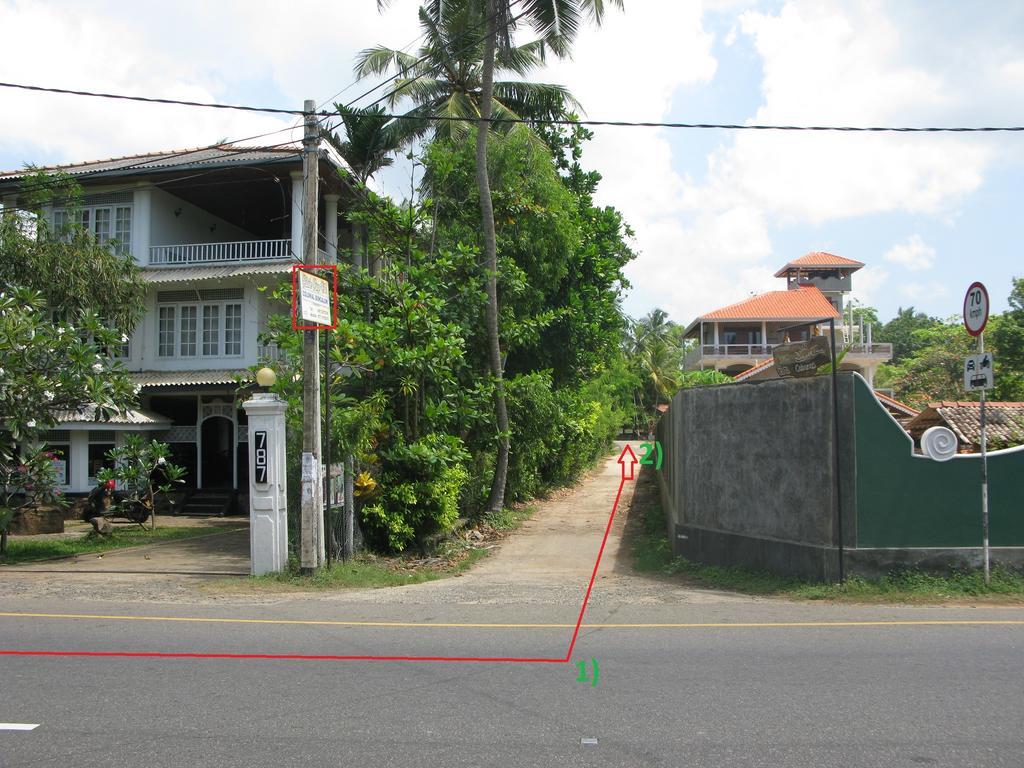 Hill Side Kings Villa Hikkaduwa Exterior foto